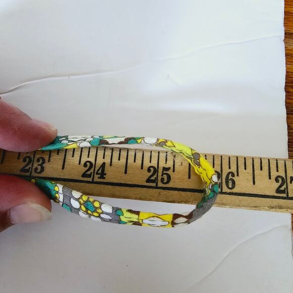 Vera Bradley Lemon Parfait Crossbody Bag EUC - Picture 6 of 7